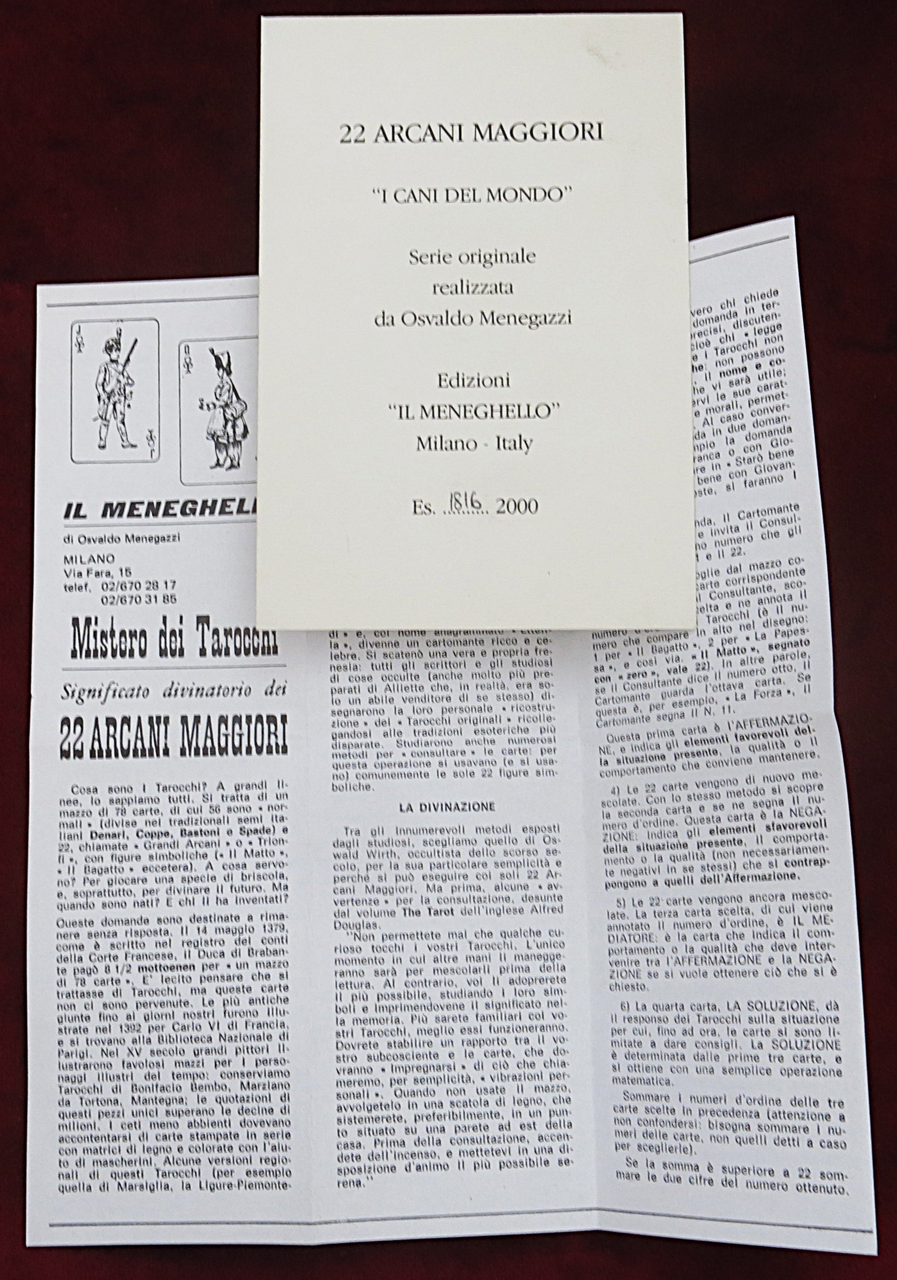 I Cani del Mondo – Osvaldo Menegazzi (1991) Limited Edition – Il Meneghello