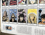 1995 I Ta Rock I Uncut Printing Sheet – Bowie, Mercury, Jackson, Cobain & More