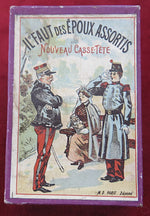 Il Faut des Époux Assortis – Antique French Parlour Puzzle Game (c.1880–1900)
