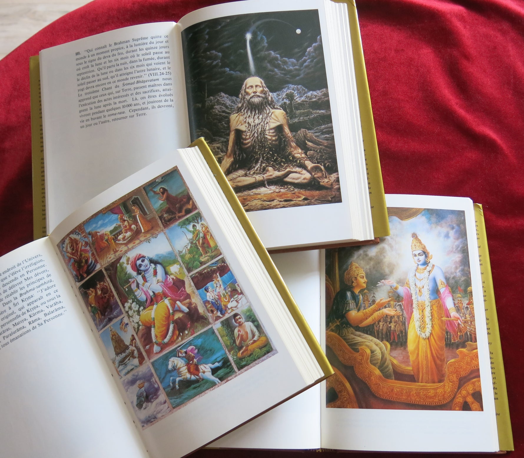 Coffret de la Bhagavad-Gita (1978), Classiques de l'Inde, Art religieux hindou