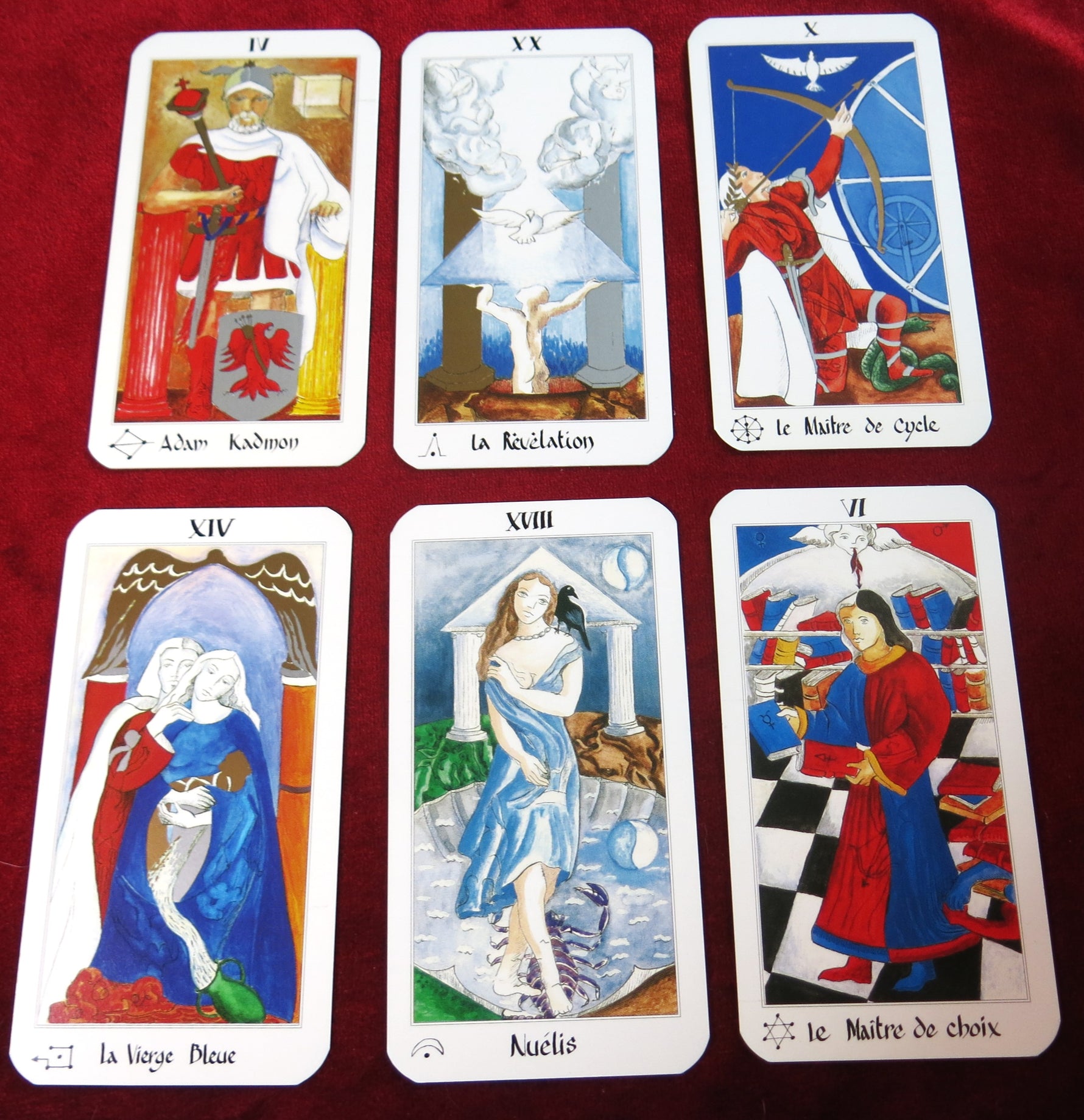 Initiatic Tarot of the Masters (1997) — Rare & Symbolic cards