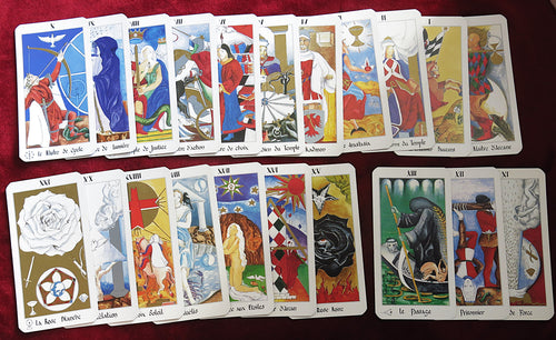 Tarot initiatique des maîtres (1997) — Arcanes majeurs français rares et symboliques