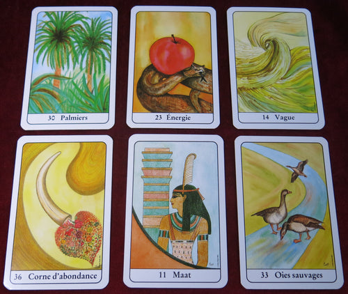 The Tarot of Isis Oracle Cards 1985 - Tarot by Isis - 36 cards