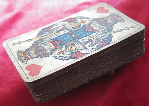J. Muller & Cie – Circa 1880–1910 – Antique Tarot in Handmade Wooden Box