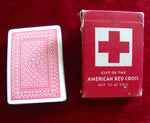 Vintage 1944 WWII American Red CROSS - Aviator Playing Cards