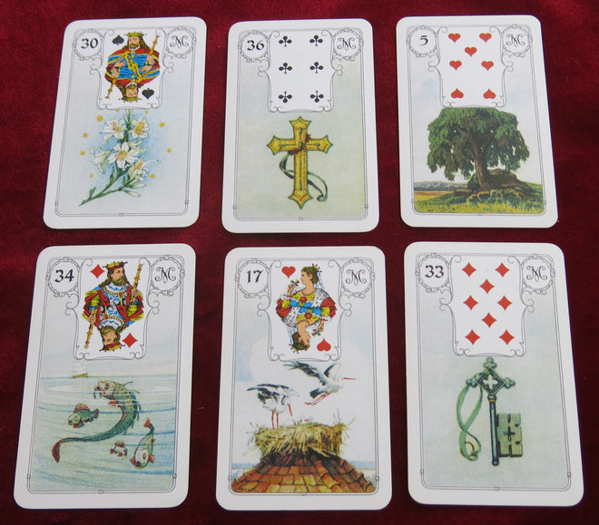 JMC Mlle Lenormand Oracle 80s VERY RARE