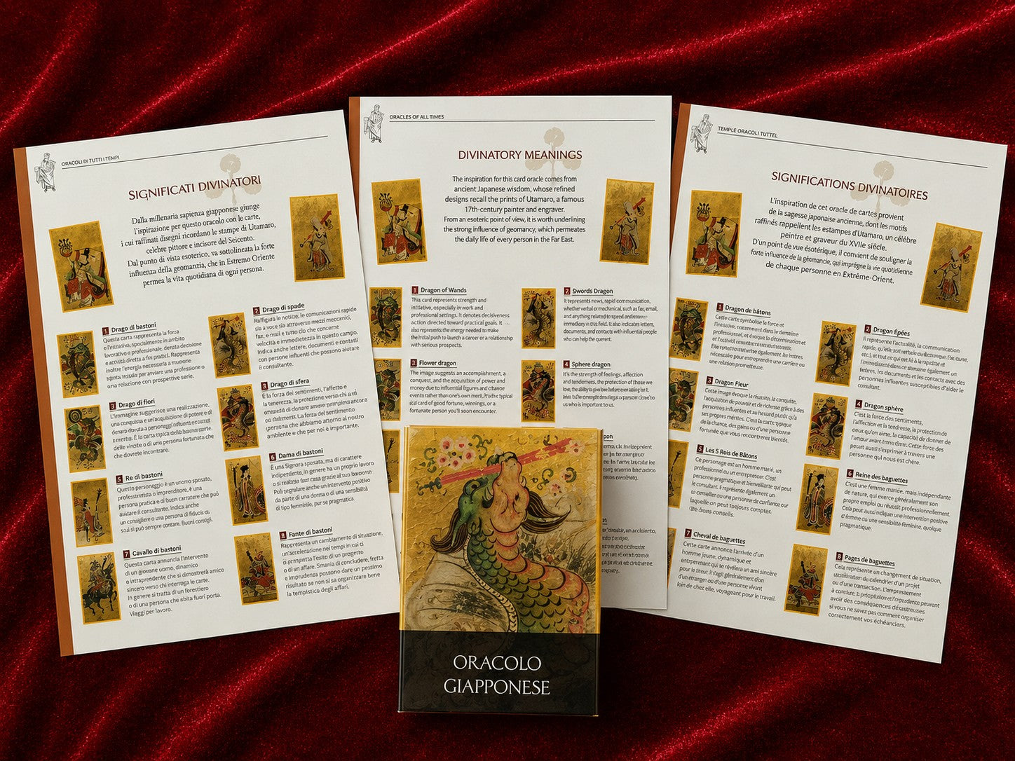 Japanese Oracle — Dragons & Eastern Wisdom by Lo Scarabeo
