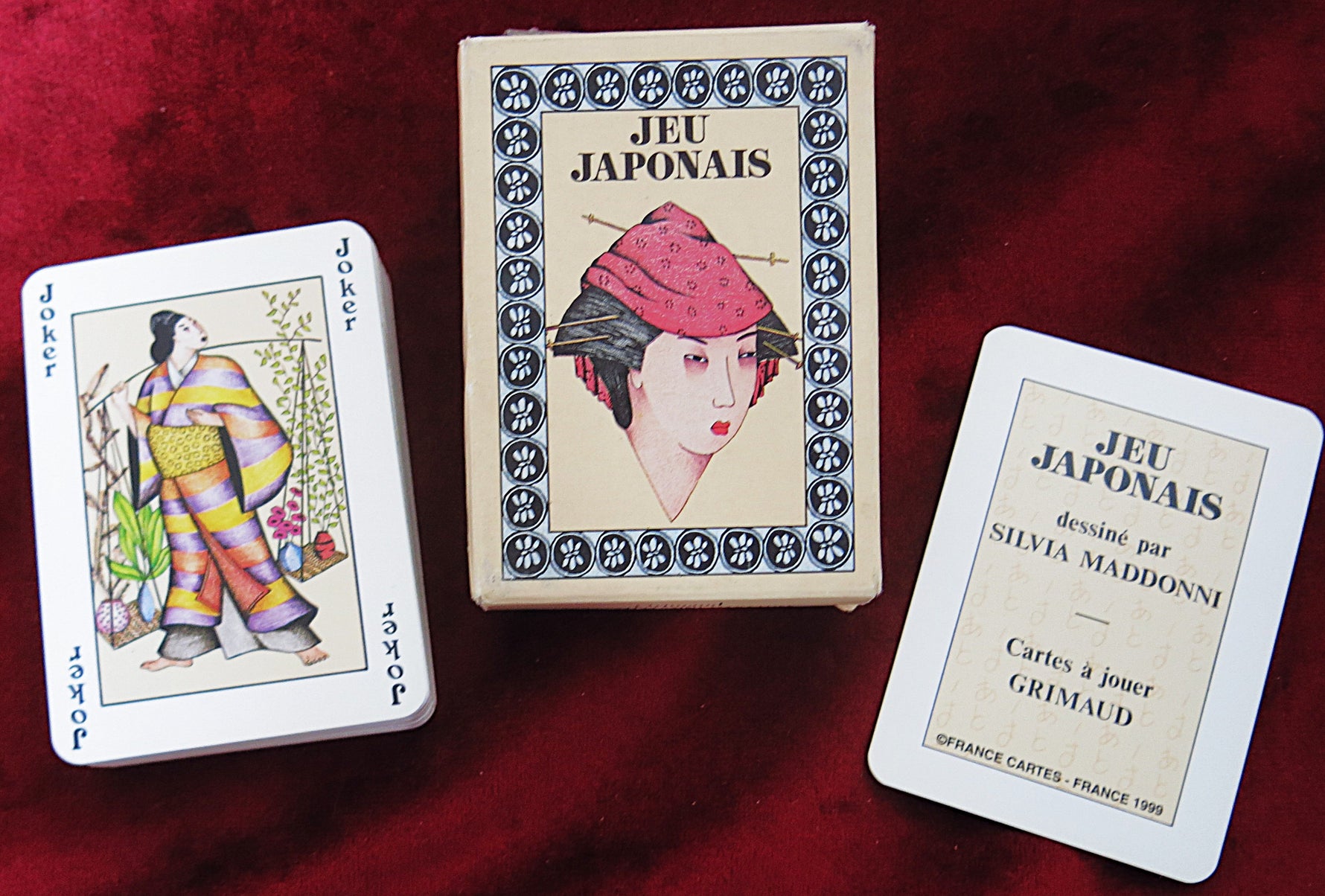 Jeu Japonais – Silvia Maddonni Japanese-Inspired Deck 90s