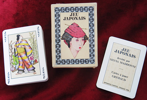 Jeu Japonais – Silvia Maddonni Deck d'inspiration japonaise années 90