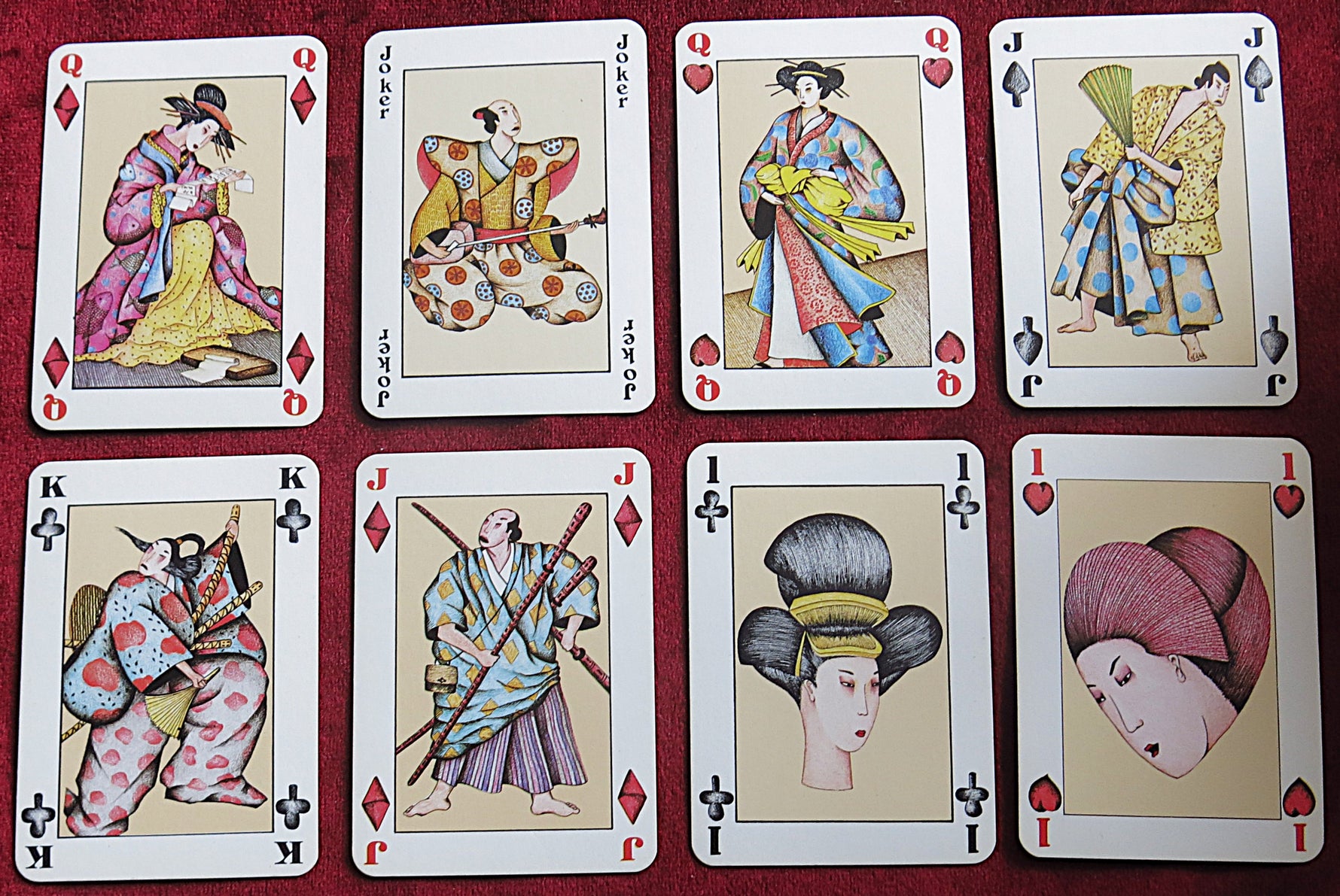 Jeu Japonais – Silvia Maddonni Japanese-Inspired Deck 90s