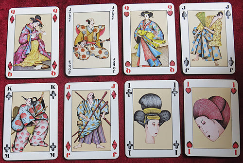 Jeu Japonais – Silvia Maddonni Deck d'inspiration japonaise années 90