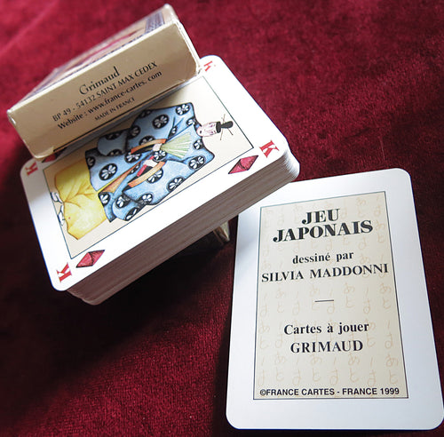 Jeu Japonais – Silvia Maddonni Deck d'inspiration japonaise années 90