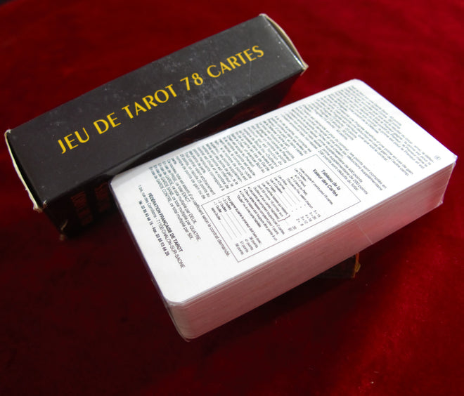 Jeu de tarot français – Jeu de collection Suze Apéritif (années 1990, sous blister)