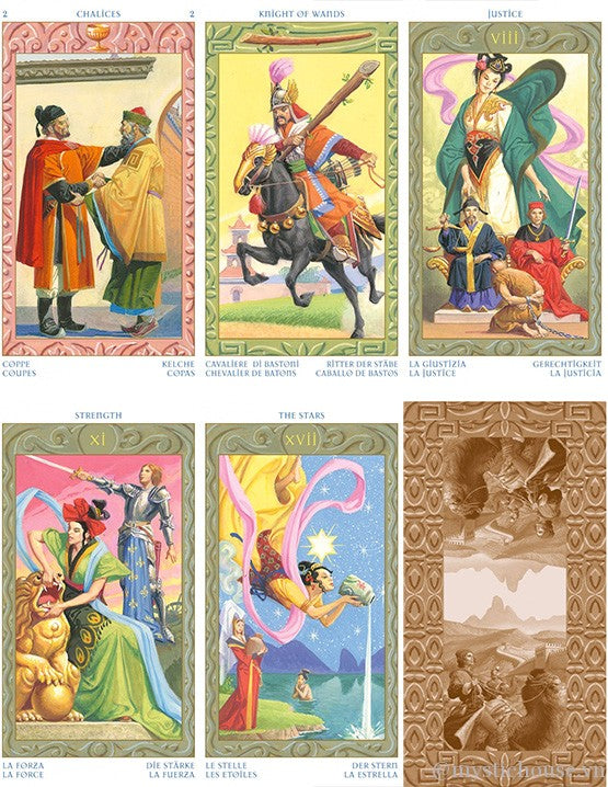 Tarot of the Journey to the Orient 2002 - Marco Polo Tarot - Asian tarot deck