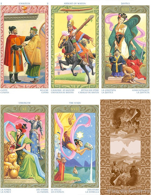 Tarot of the Journey to the Orient 2002 - Marco Polo Tarot - Asian tarot deck