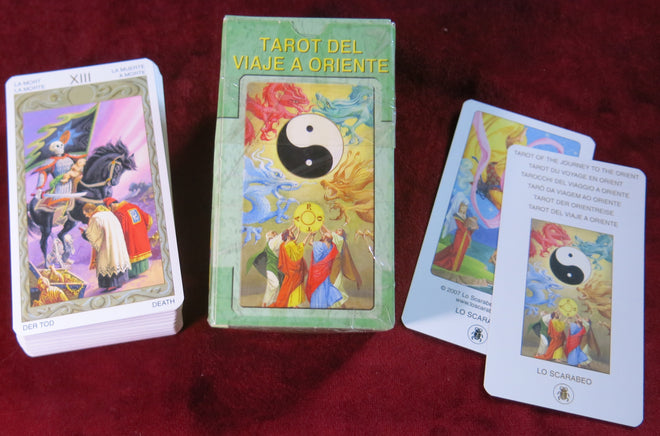 Le Tarot Marco Polo des années 80 - Le Tarot du Voyage en Orient