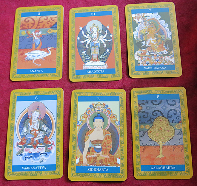 The Wheel of Time: Kalachakra (Oracolo di Kalachakra) + Guide - RARE Out of Print Limited Edition
