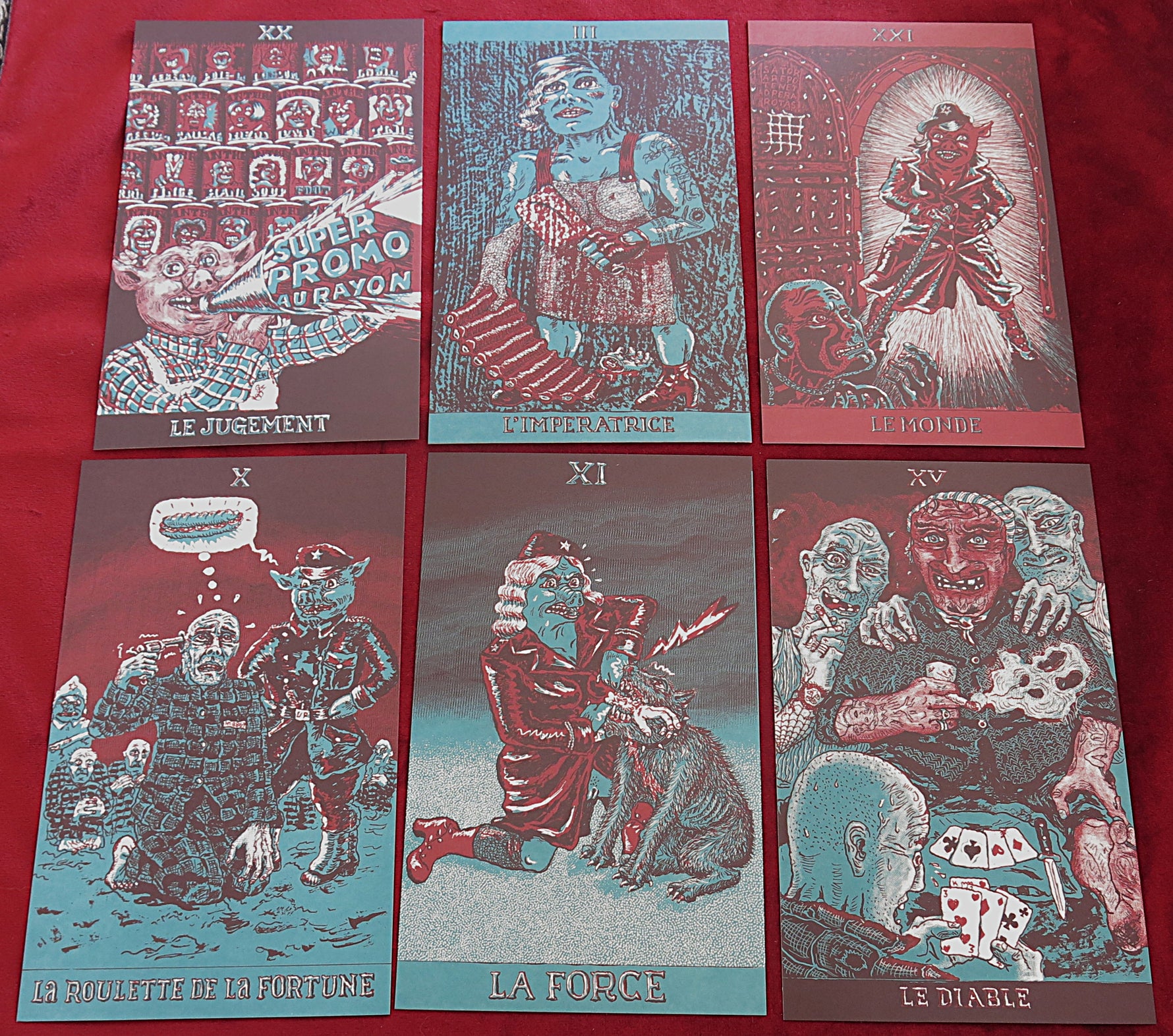 Tarot du Karlag - Martes Bathori – Limited Edition 500 – Dark Grotesque Tarot