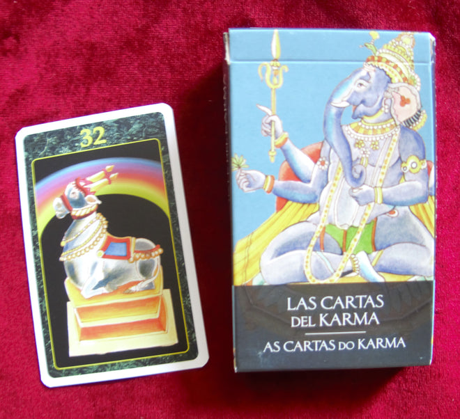 The Karma Cards – The Wheel of Samsara + Guide - Rare Out of Print Multilingual Deck (2002) by Lo Scarabeo
