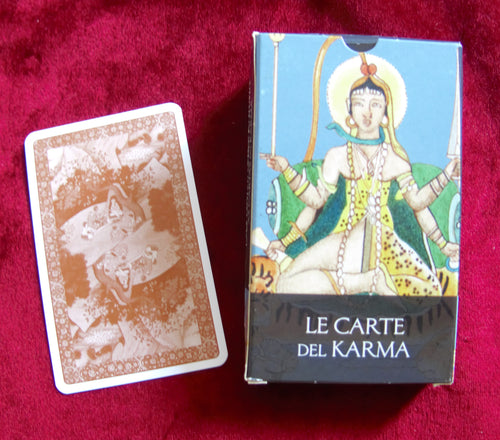 The Karma Cards – The Wheel of Samsara + Guide - Rare Out of Print Multilingual Deck (2002) by Lo Scarabeo