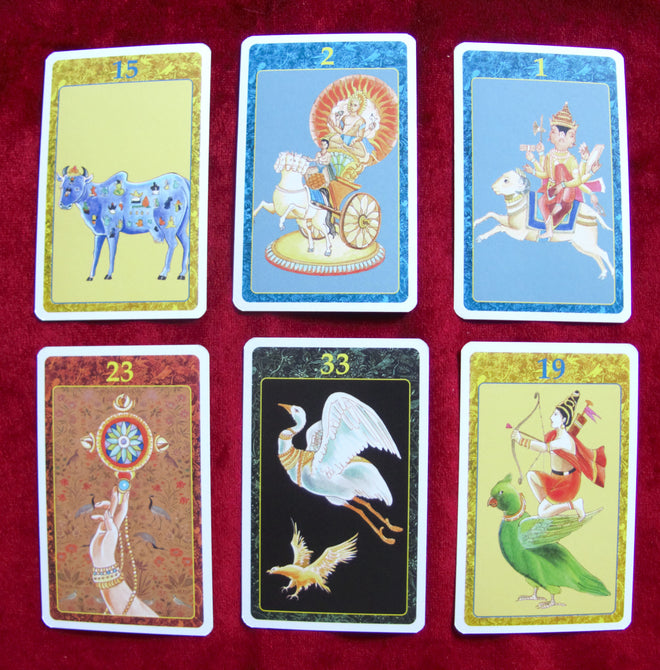 The Karma Cards – The Wheel of Samsara + Guide - Rare Out of Print Multilingual Deck (2002) by Lo Scarabeo