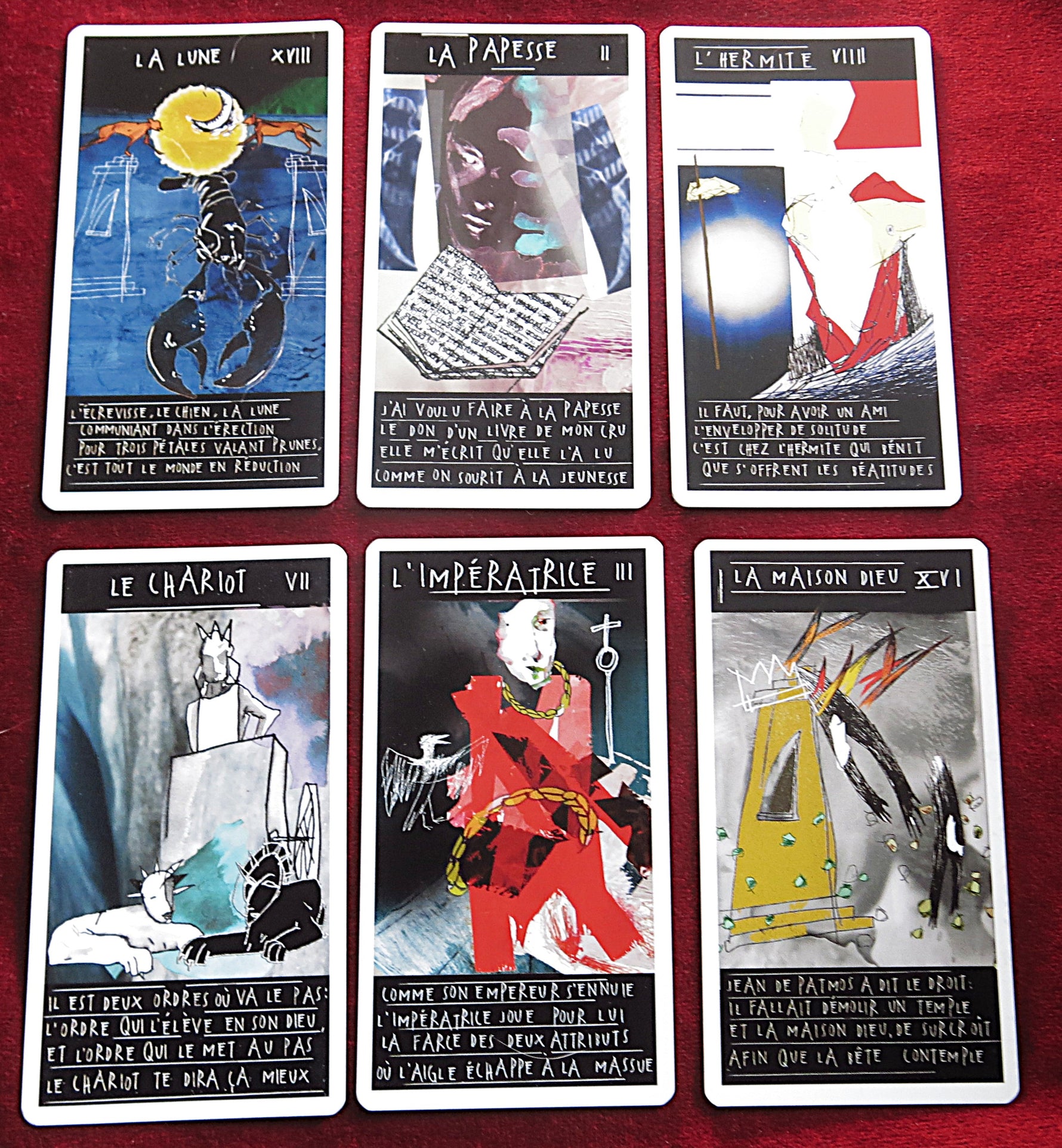 Tarot du Kebar (2019) – Édition limitée d'un jeu d'art français - Tarot d'art contemporain