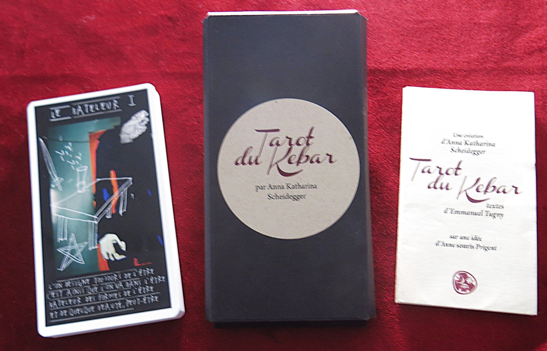 Tarot du Kebar (2019) – Édition limitée d'un jeu d'art français - Tarot d'art contemporain