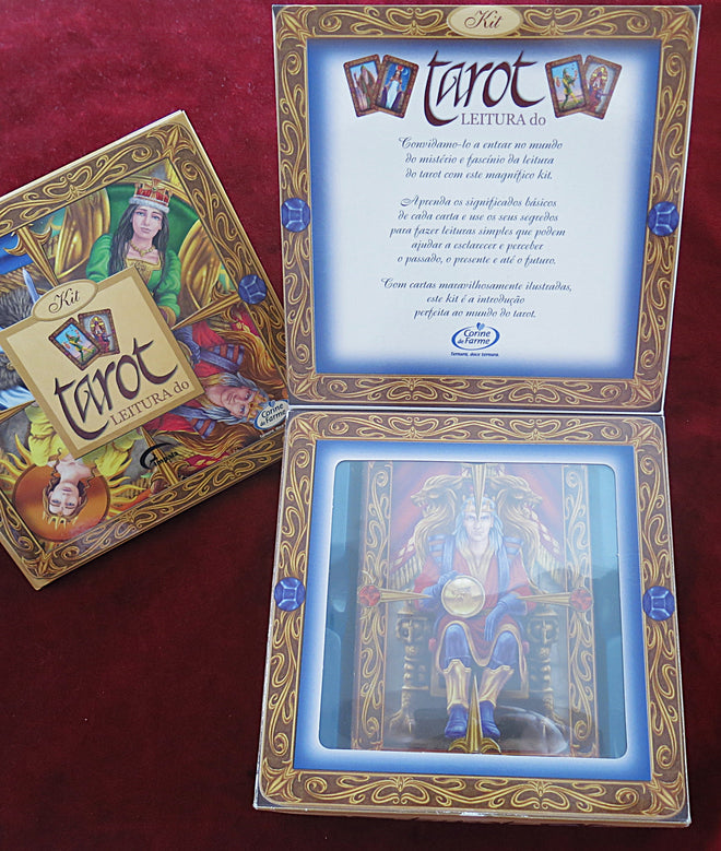 Portuguese Tarot & Guidebook Set - Kit Tarot Leitura do – Impala Editores