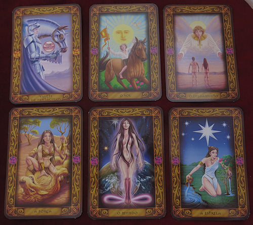 Ensemble de Tarot et Guide Portugais - Kit Tarot Leitura do – Impala Editores