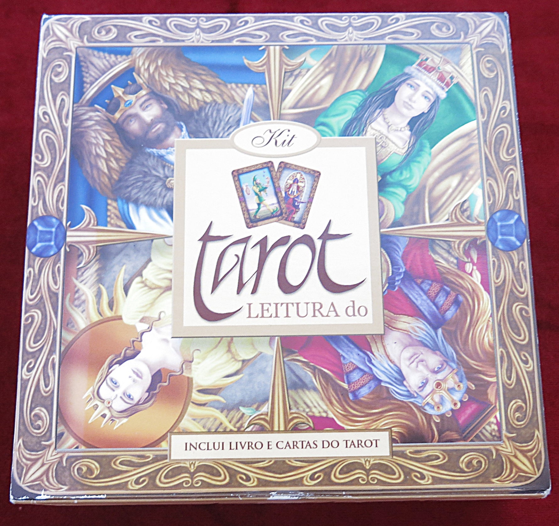 Portuguese Tarot & Guidebook Set - Kit Tarot Leitura do – Impala Editores