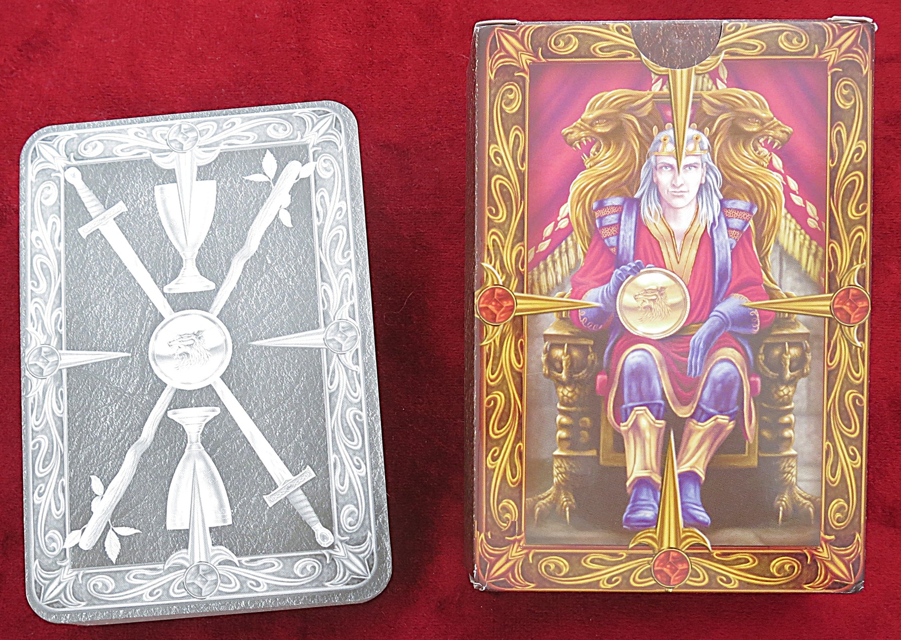 Portuguese Tarot & Guidebook Set - Kit Tarot Leitura do – Impala Editores