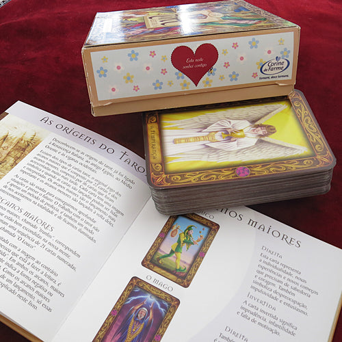 Ensemble de Tarot et Guide Portugais - Kit Tarot Leitura do – Impala Editores