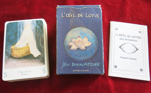 L'Oracle de l'Œil de Lotus (1999) – Jeu de divination extrêmement rare en anglais et en français