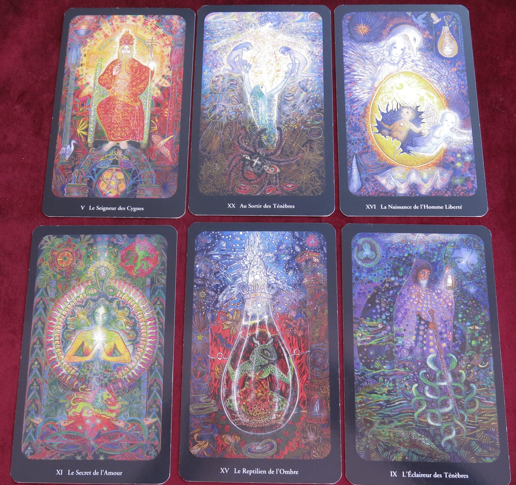 Tarot de l'Ange Liberté – Jeu inspiré par Victor Hugo – 2005