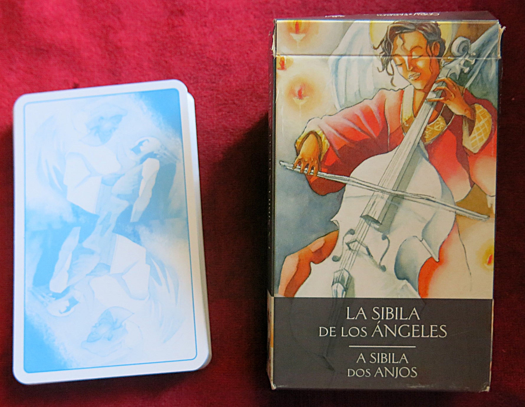 The Sibyl of the Angels + Guide - Rare Out-of-Print Oracle 2002 – 32-Card Angelic Oracle Deck