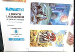 1988 Lanzichenecchi Tarot Uncut Sheet Poster – Giorgio Trevisan – Lo Scarabeo