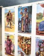 1988 Lanzichenecchi Tarot Uncut Sheet Poster – Giorgio Trevisan – Lo Scarabeo