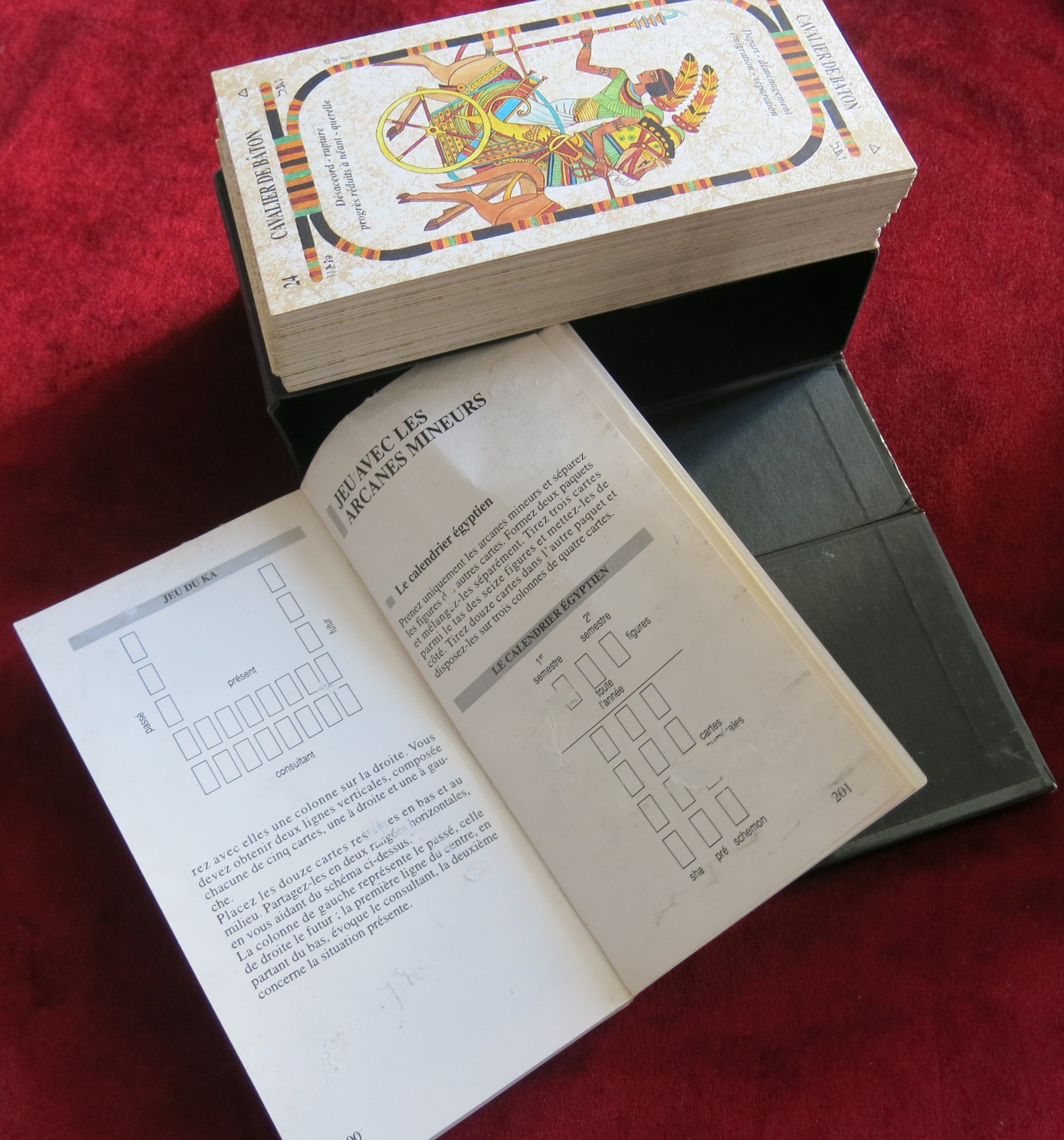Egyptian Tarot deck – Laura Tuan (1996, French Edition)
