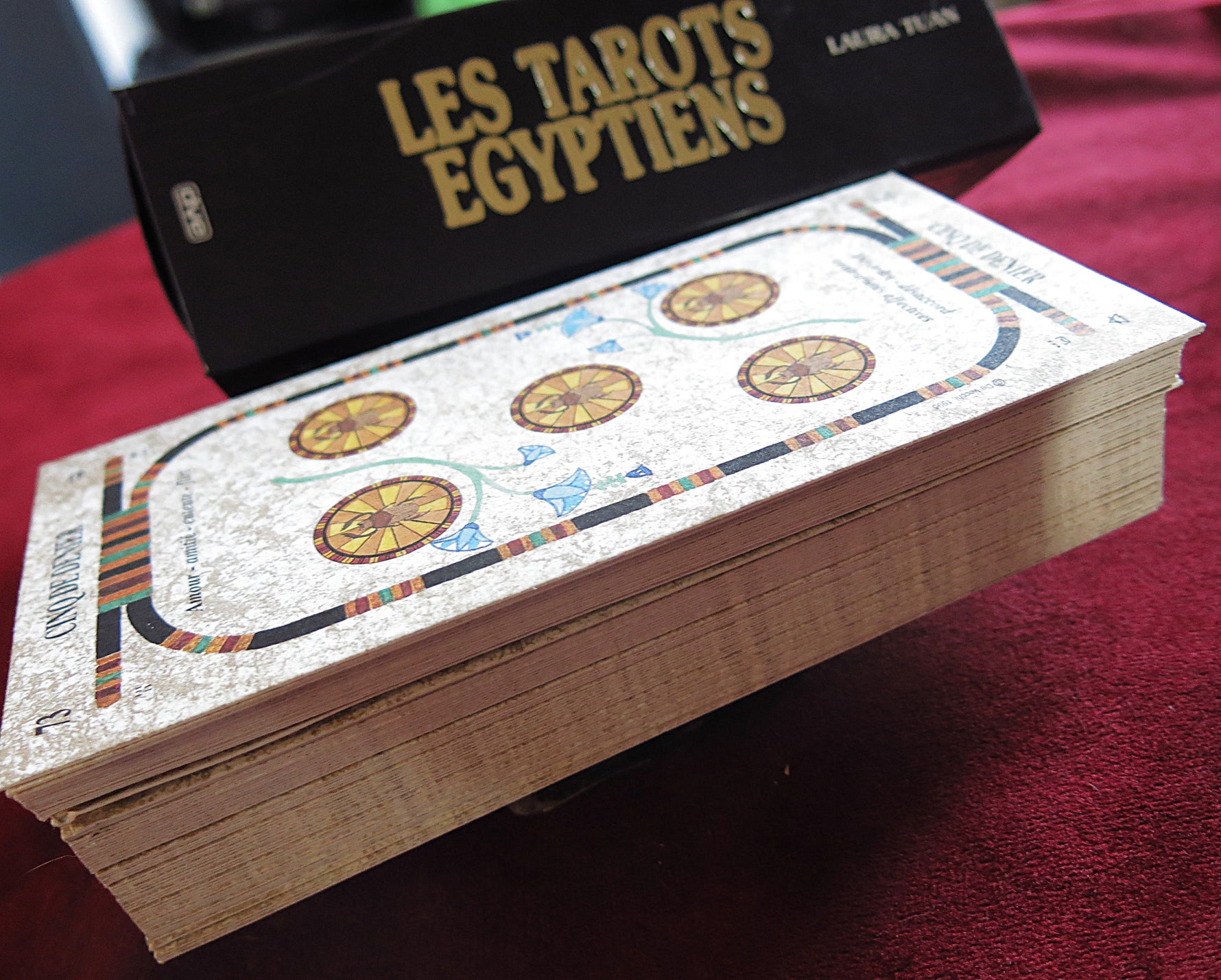 Egyptian Tarot deck – Laura Tuan (1996, French Edition)