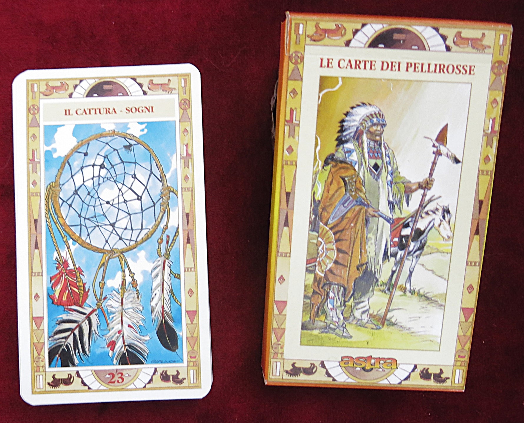 Le Carte dei Pellirosse – Astra / Oracle Lo Scarabeo – Cartes Esprits Natures