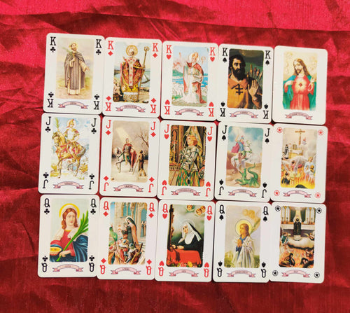 Lives of the Saints 1997 Religious Vintage Deck of Cards