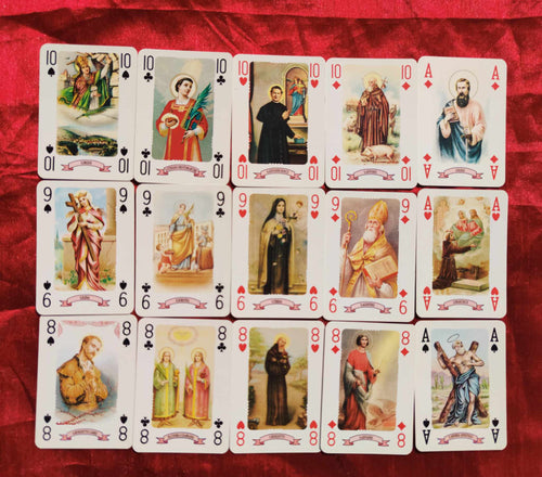 Lives of the Saints 1997 Religious Vintage Deck of Cards