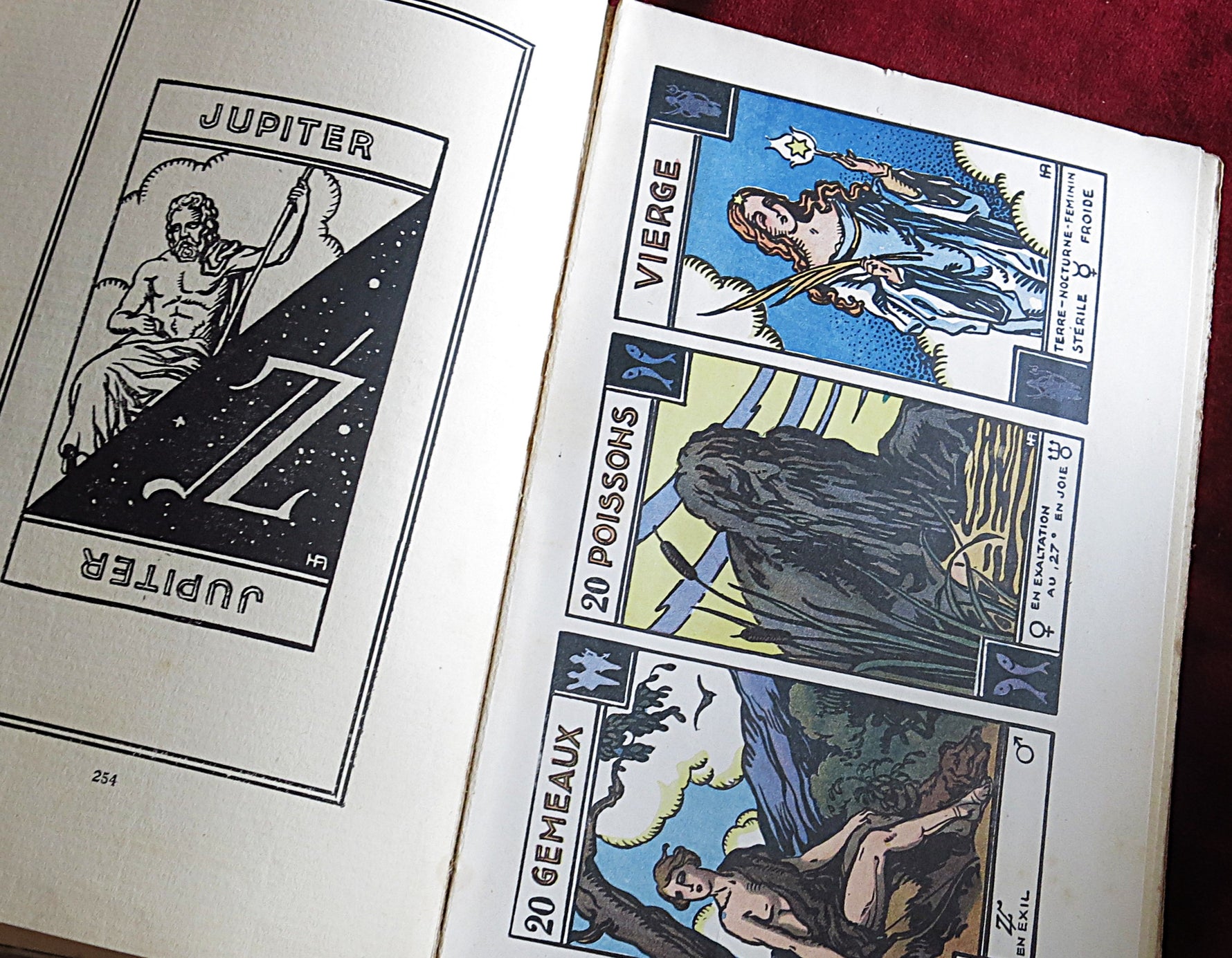 Le Tarot Astrologique (1927) – Georges Muchery, Rare Numbered French Occult Book