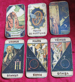 Le Tarot Astrologique c.1930 – George Muchery & Henri Armengol – Jeu complet de 48 cartes