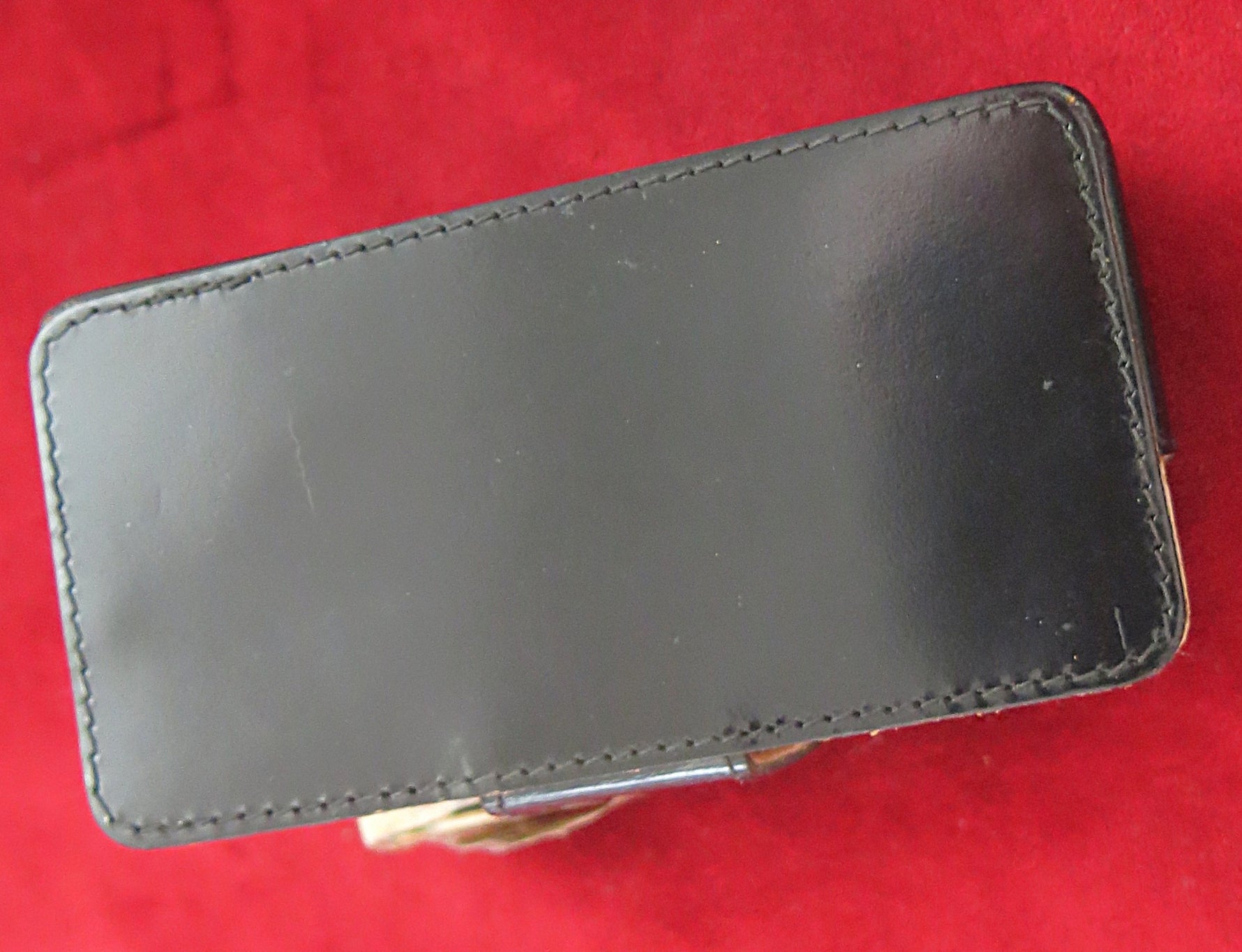 In Leather case + Gold coins 80s:  Vintage French Tarot Playing Cards (FFT)