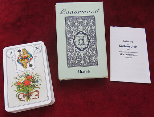 1986 - Lenormand Oracle JMC - GERMAN version - VERY RARE