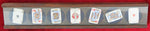 Lenôtre Paris 1990 Fèves – Playing Cards & Joker – 7 Porcelain Miniatures