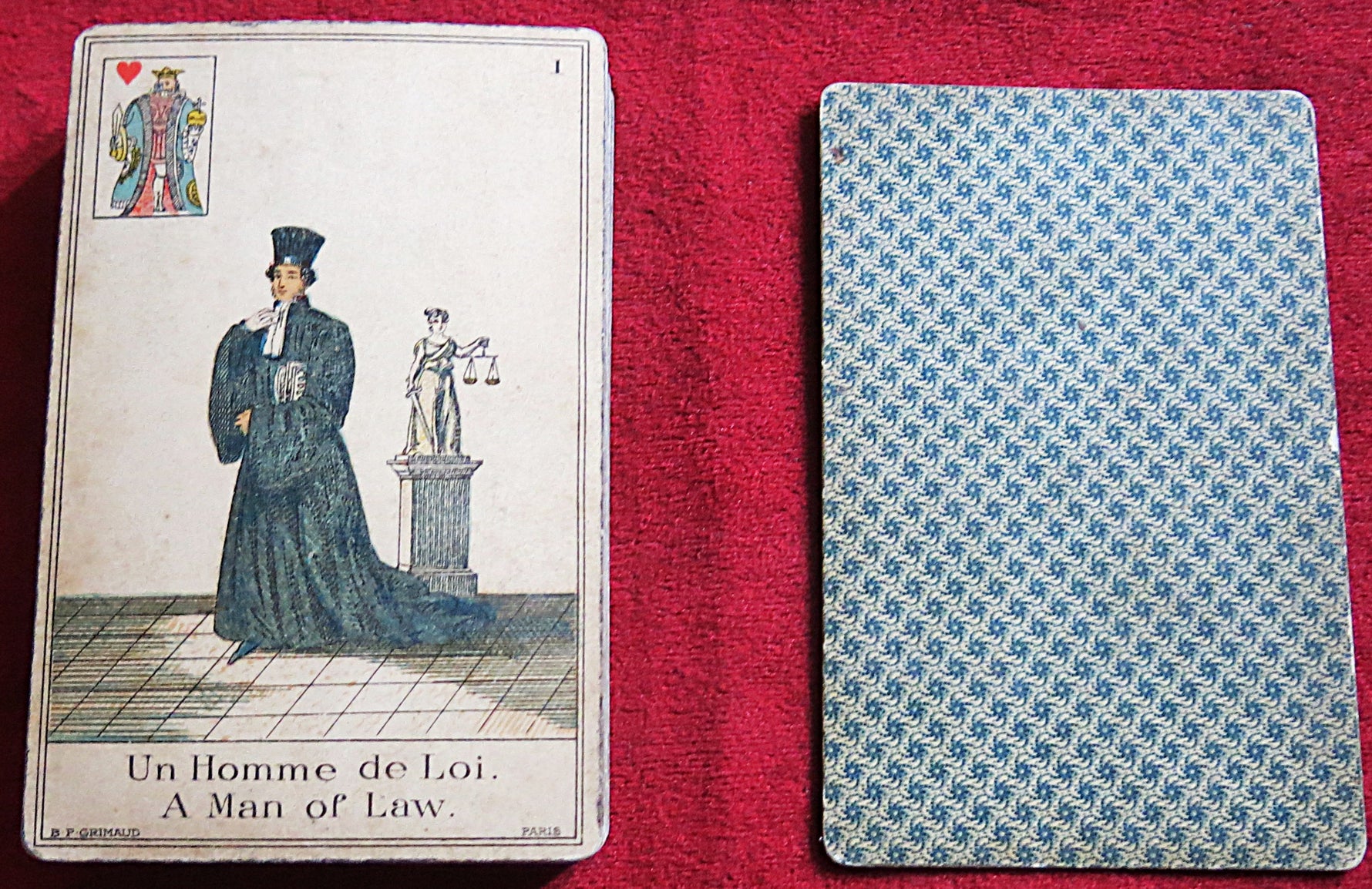 v.1890 Le Livre du Destin Oracle Cards – Jeu complet de cartes de divination Grimaud