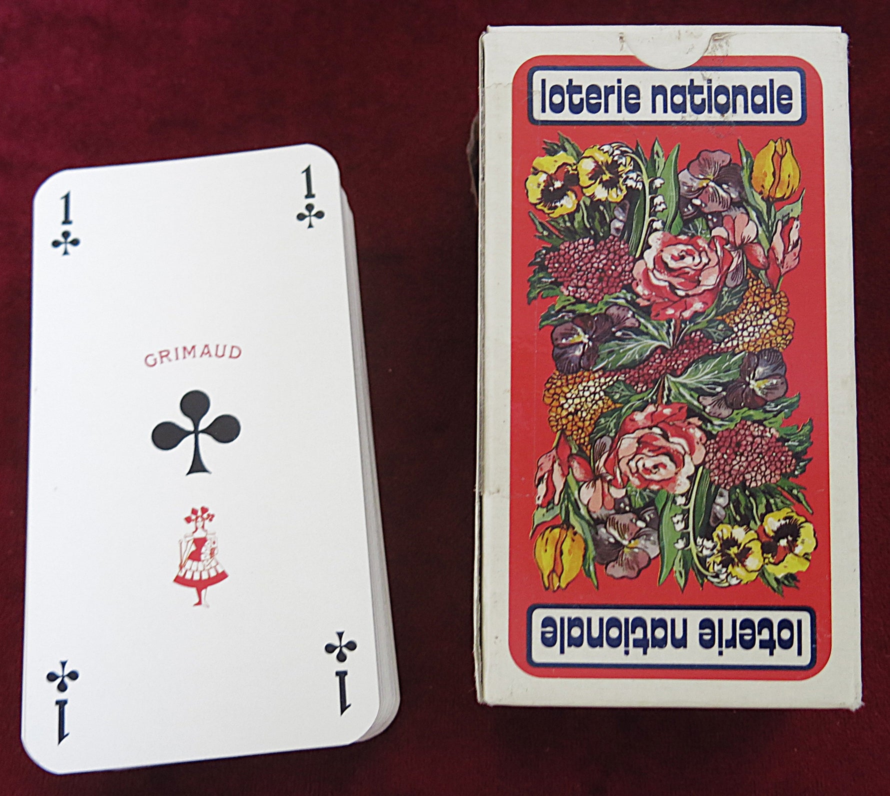 Jeu de Tarot Promotionnel Vintage Années 70 – Loterie Nationale