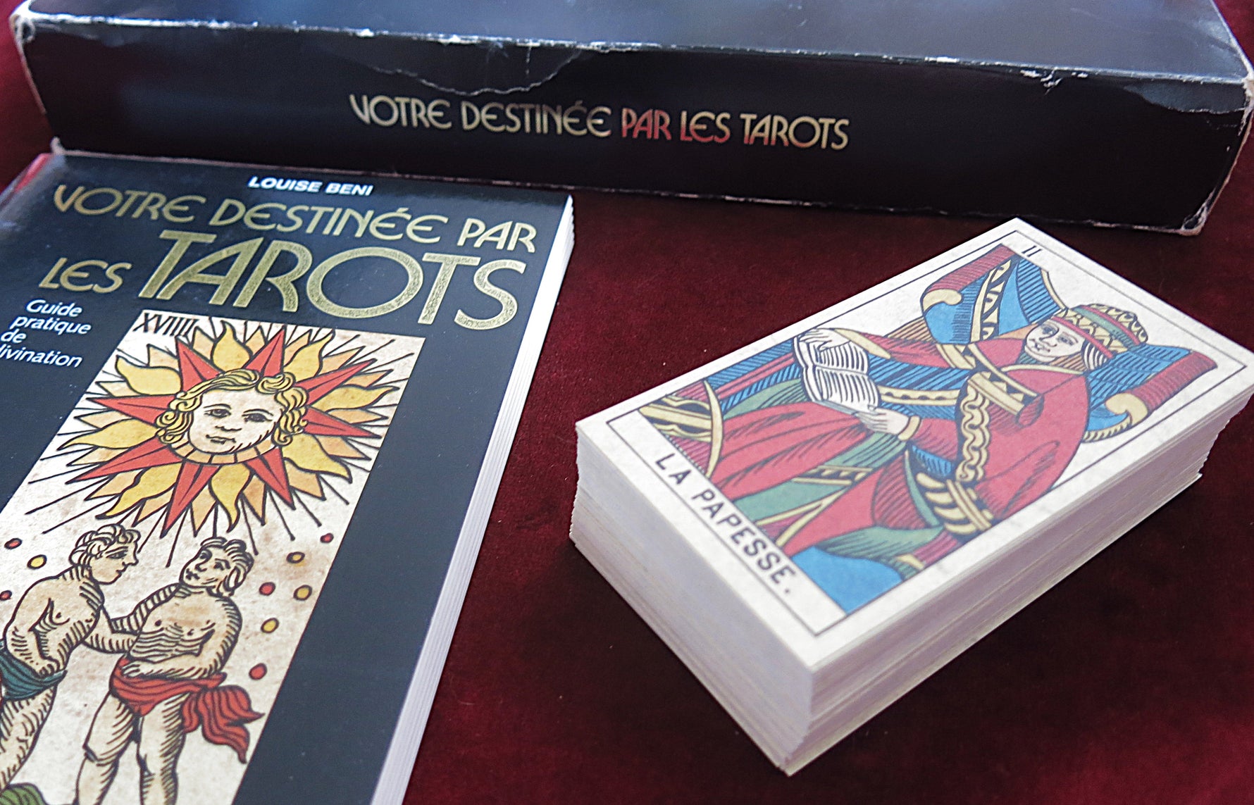 Louise Beni – Your Destiny by the Tarots – 1980s French Divination Box Set